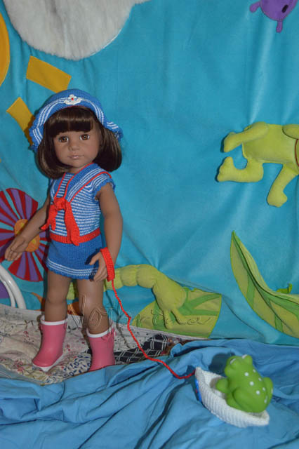 Матросская шапка, веревка в руке...Клавдия Gotz FAO Schwarz (фото 5)