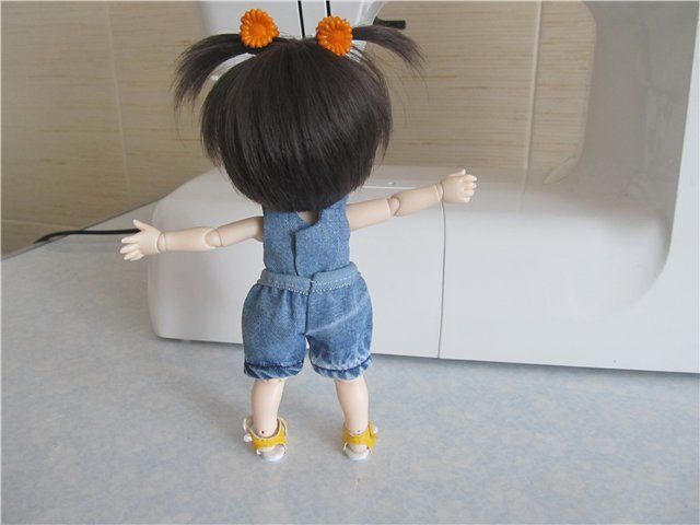 мастер-класс по пошиву маечки для куклы БЖД