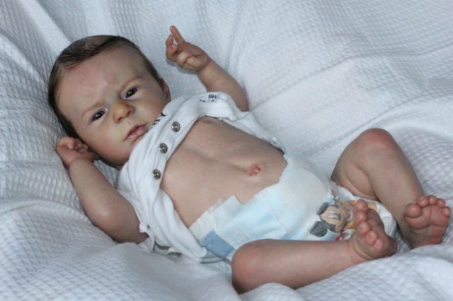 Меня аист принес, кукла реборн Беспаловои Жанны (фото 4)