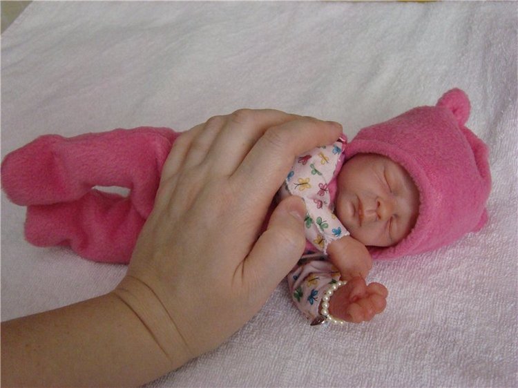 Моя первая силиконовая малышка Кондрашовой Ирины