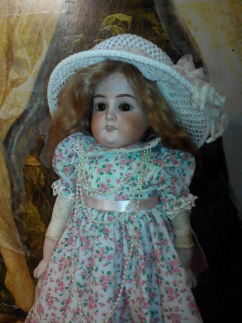 Новый образ моей антикварной куклы Марсельки (фото 7)