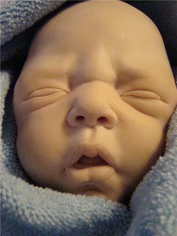 Силиконовая малышка - Процесс работы от Кондрашовой Ирины (фото 2)