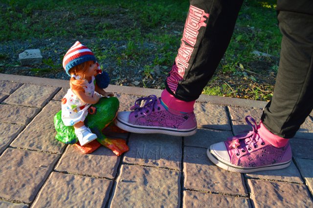 В старинном парке городском. Мини вихтель от Rosemarie Anna Muller (фото 5)