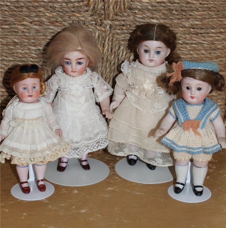 Красавица миньонетта | Бэйбики Красавица миньонетта — Антикварные куклы Mignonette (Миньонетта): карманные (фото 10)