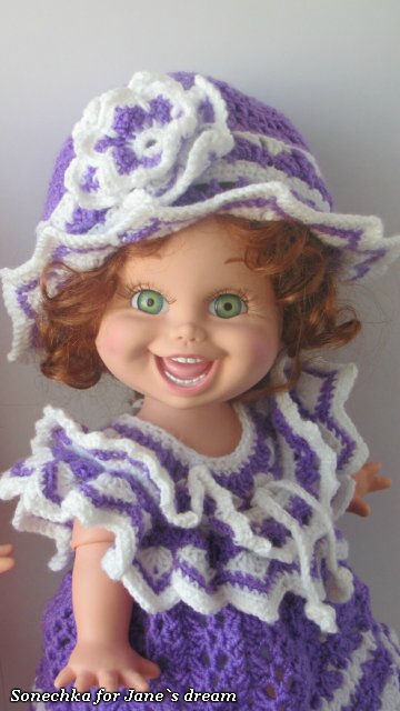 Барышни-кокетки... Все дело в шляпе??? Sonechka для Galoob - Baby Face, ч.2