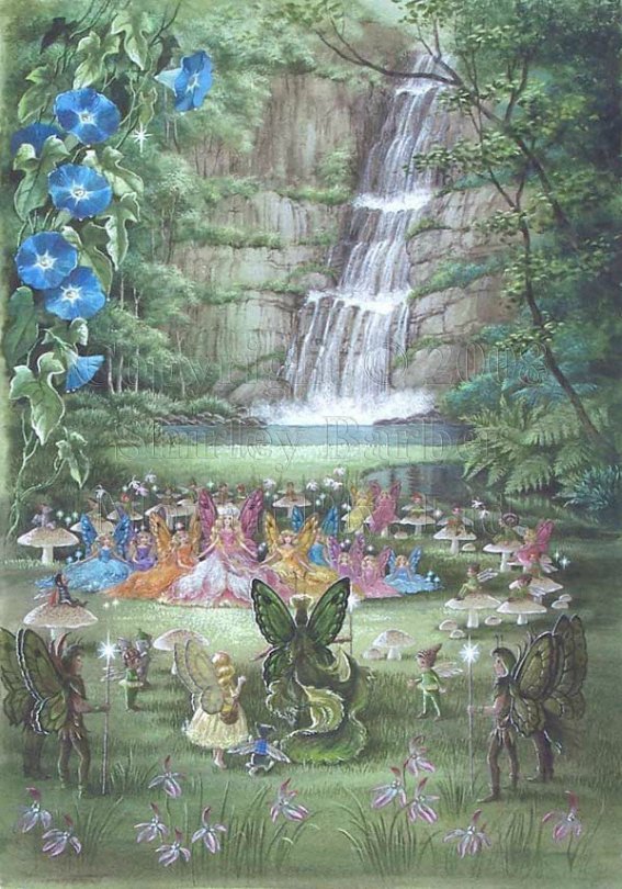 Мир эльфов и фей от Ширли Барбер (SHIRLEY BARBER)