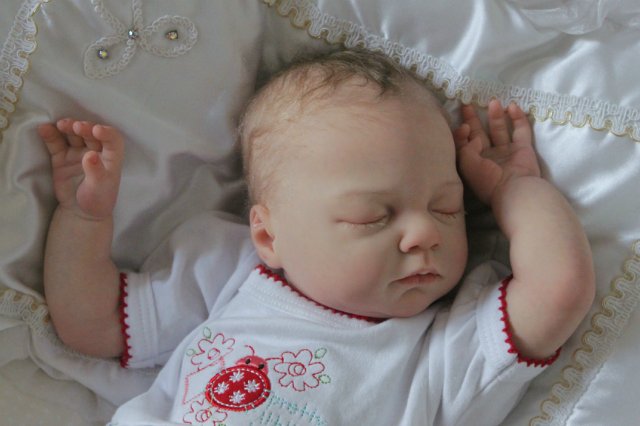 Весенний цветочек... Куколка реборн Виктории Вишни