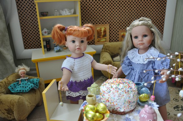 Праздничное утро. Gotz — Куклы Gotz (Готц): Ханна