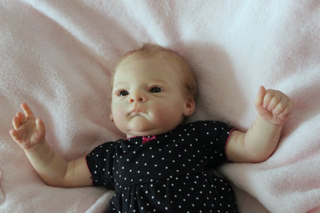 Варя... Варенька... Варвара... Куколка реборн Вишни Виктории (фото 5)