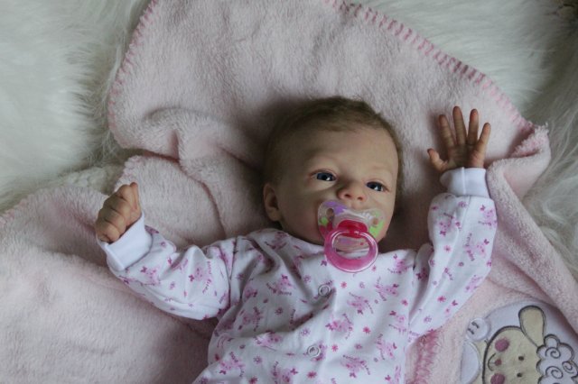 Розана - цветочек, роза... Куколка реборн Виктории Вишни