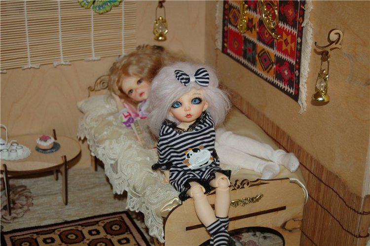 Пижамная вечеринка — Фотоистории с куклами BJD (БЖД): сериалы