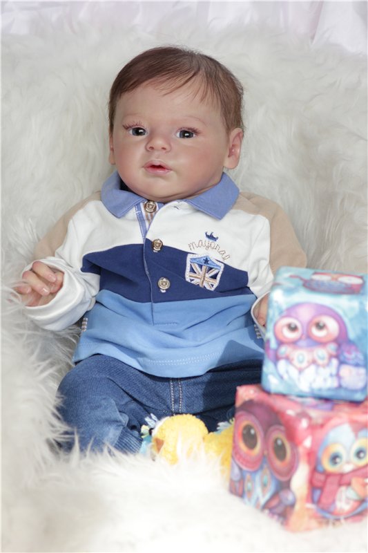 Коленька - кукла реборн Ковылиных Светланы и Эдуарда