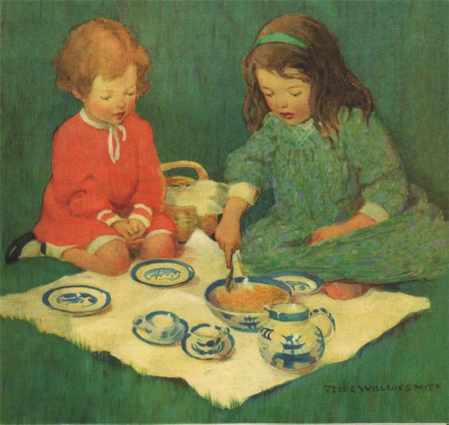 Удивительные иллюстрации Джесси Уилкокс Смит/Jessie Willcox Smith (1863-1935) (фото 4)