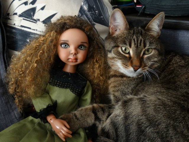 Кимми и её друг — Куклы Kim Lasher (Ким Лашер): авторские BJD (БЖД)