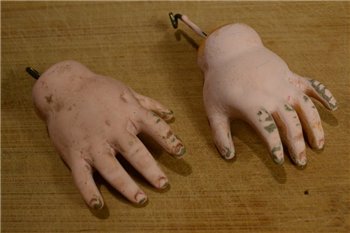 Антикварная кукла Олечка — Редкие антикварные куклы и реплики: воск