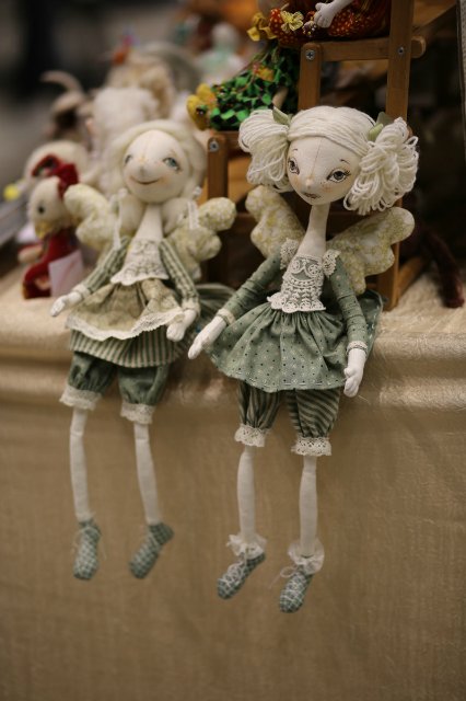 Великолепие выставки "Искусство Куклы" 11 декабря 2015 г