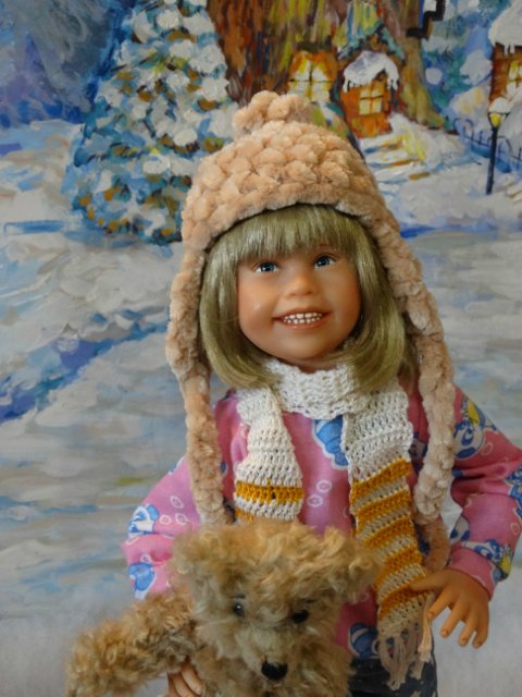 Зимняя прогулка Лизы — Куклы Julie Fischer (Джулия Фишер): Zapf Creation (фото 7)