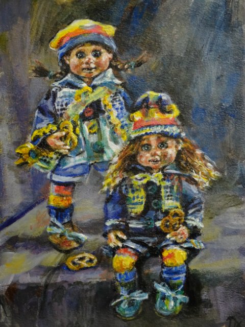 Портреты кукол — Другие хобби и увлечения: сад (фото 6)