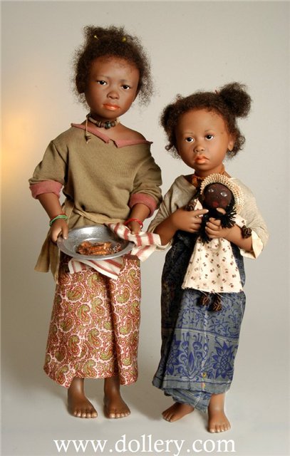 Этнические куклы Bets & Amy Van Boxel