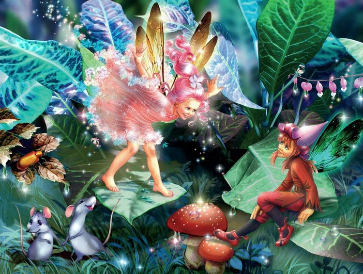 Сказка про Фею и Тролля. Музыкальное Видео. Волшебные иллюстрации от Zorina Baldescu
