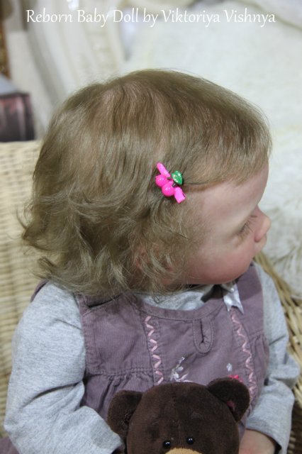 Настенька из сказки Морозко! Куколка реборн Виктории Вишни