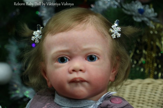 Настенька из сказки Морозко! Куколка реборн Виктории Вишни