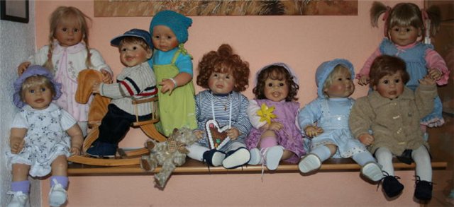 Чужие коллекции кукол (Рената, часть 2, Brigitte Leman)