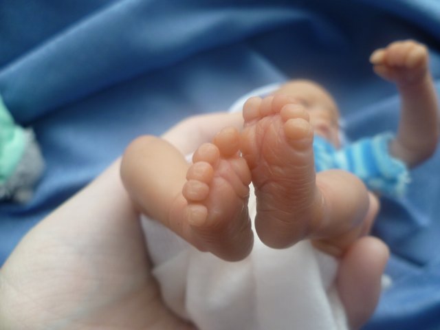 А у меня появился новый малыш! Кукла из ливингдолл - много фото