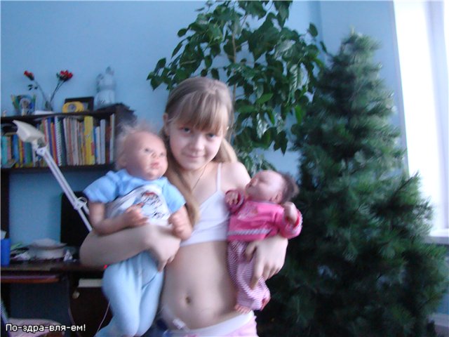 С Новым Годом от детишек:)