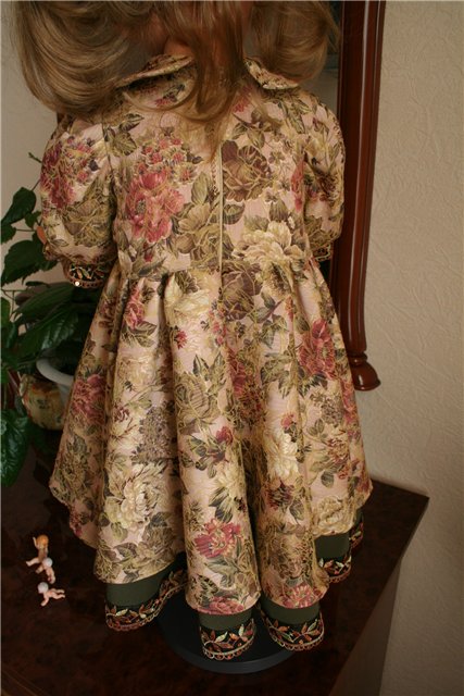 "Вальс цветов", платье своими руками для куклы Роуз (фото 3)