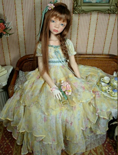 Чудо художница - Dale Zentner (dolls). Авторские куклы Дейл Зентнер