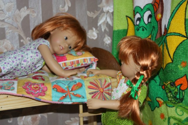 Пижамная вечеринка или наша новая кровать