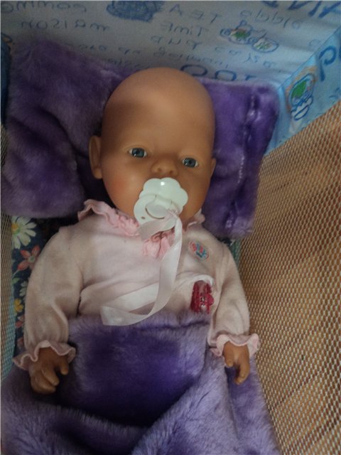 Моя Лизонька.Кукла беби бон