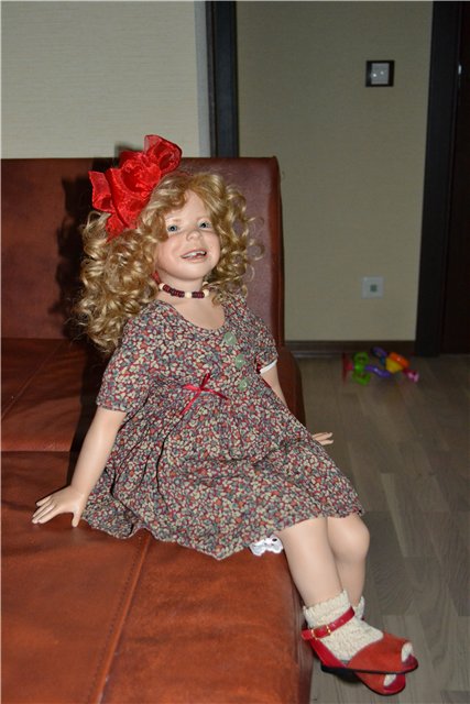 Солнышко в фарфоре! Аннушка от Heidi Plusczok