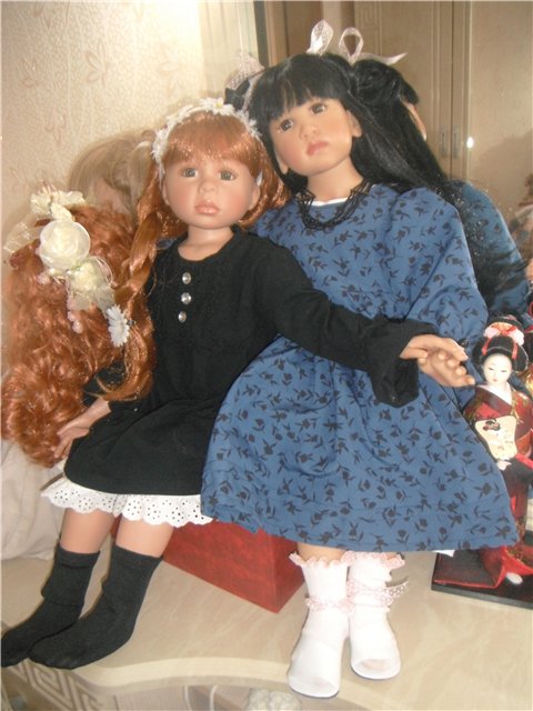 Две любимые рыжули. Куклы Памелы Эрфф, Pamela Erff