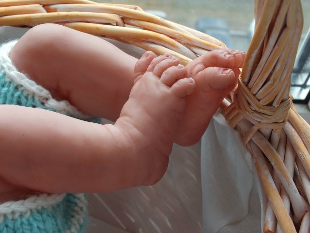 Малышка реборн Сашенька — Куклы Реборн (Reborn): работы мастеров