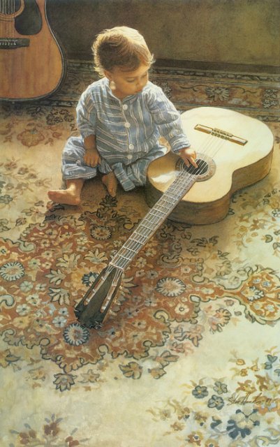 Steve Hanks - Мастер акварели. Изумительно трогательные работы известного акварелиста