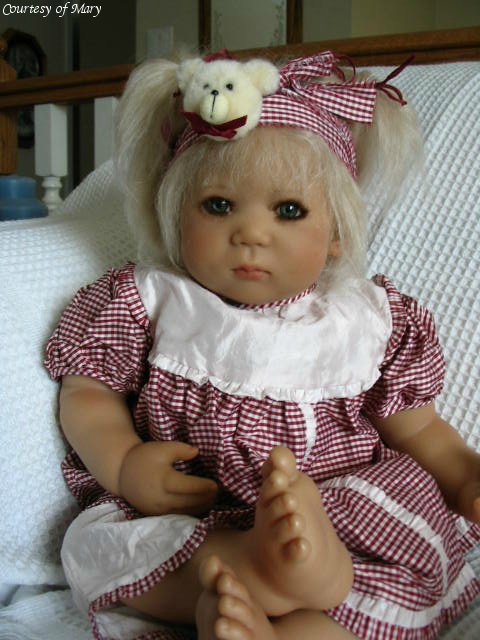 Маленький хомячок-baby Lieschen от Annete Himstedt