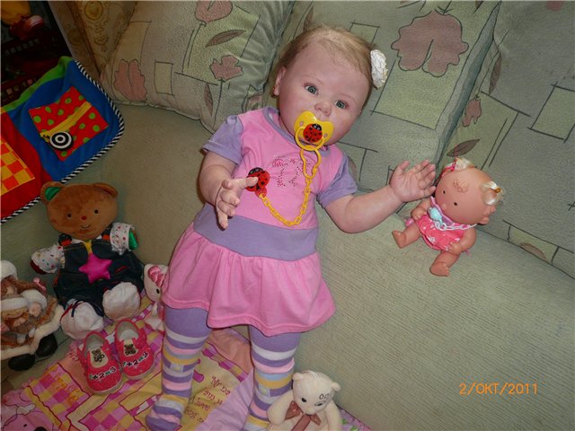 Прогулочка. Кукла реборн Кристалета (фото 6)