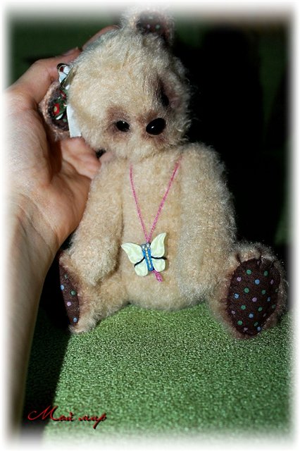 Виола - игрушка вязанная крючком