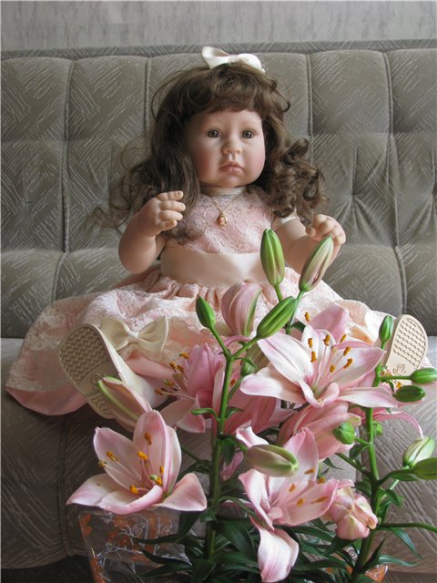 Моя Моника. Кукла My First Formal от Lee Middleton (фото 9)