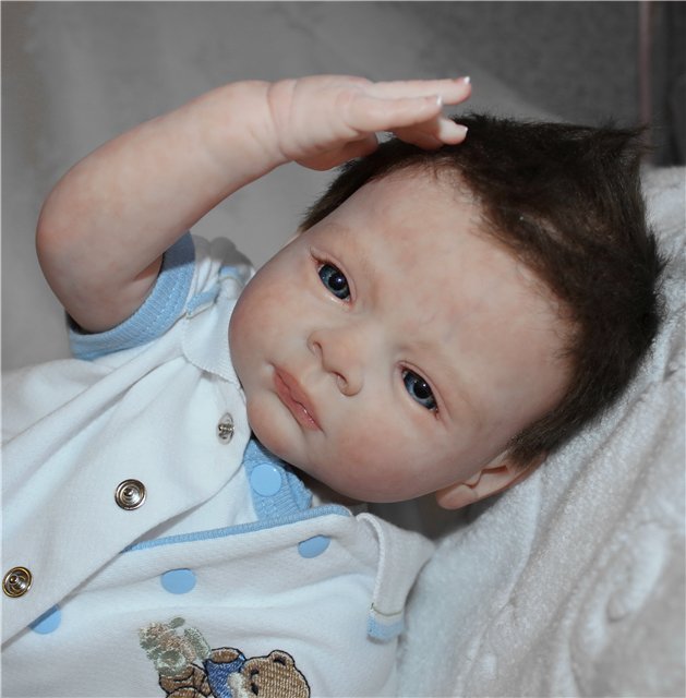 Кукла реборн Арсюша. Мамина ягодка сладкая (фото 6)