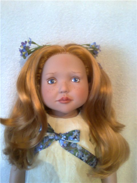 Милый рыжик - игровая кукла Tania от Zwergnase (фото 3)