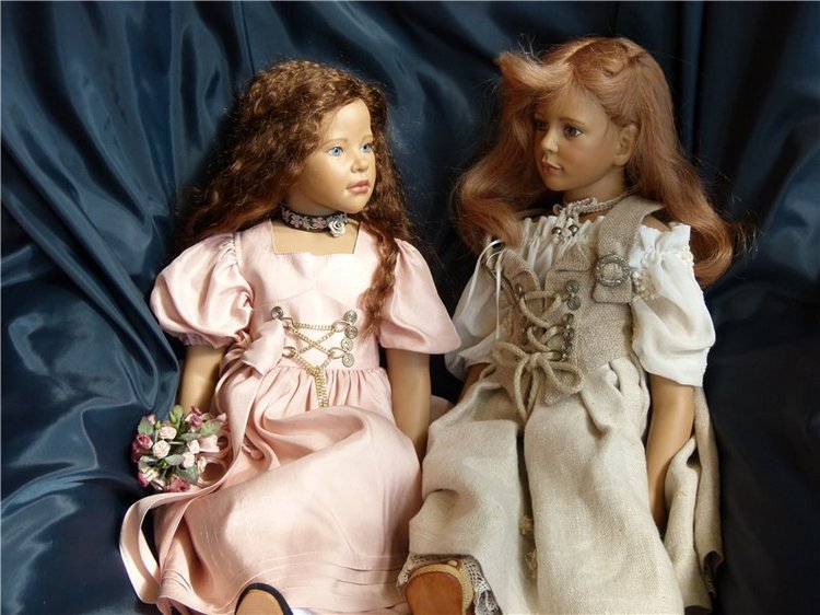 Тургеневские барышни на немецкий лад. Melisande и Kati от Marianne Eder и Ilse Wippler