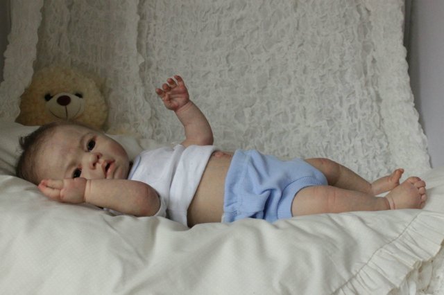 Мальчик - Медвежонок... Куколка реборн Виктории Вишни