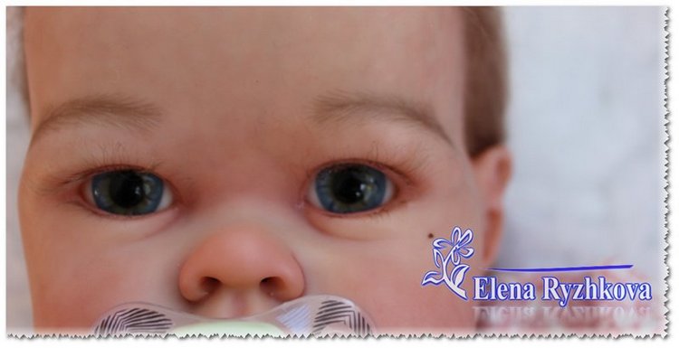 Полиночка - толстушка моя сладкая. Кукла реборн Елены Рыжковой (Россия) (фото 10)