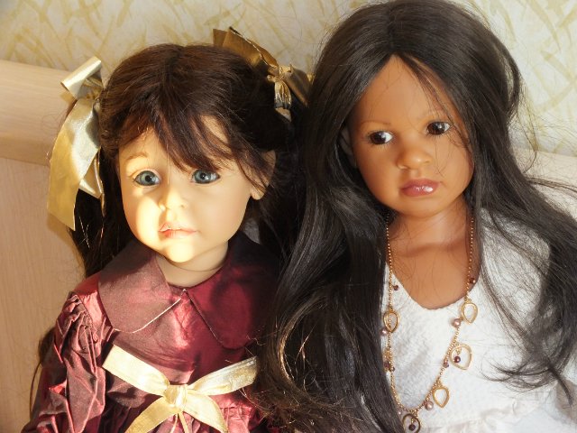 2 подружки красавицы — Куклы Joke Grobben (Джок Гроббен): Gotz (фото 3)