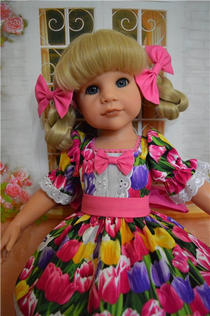 Весенние цветы для девочек Готц (фото 8)