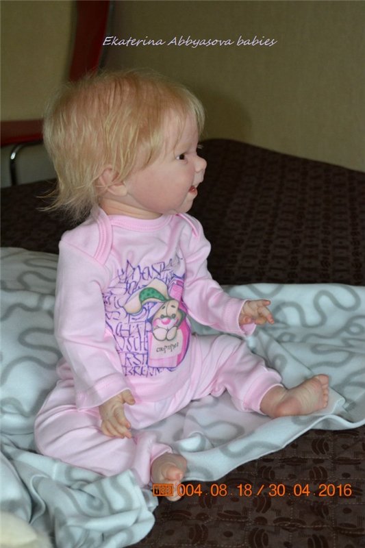 Малышка реборн Милана сегодня родилась