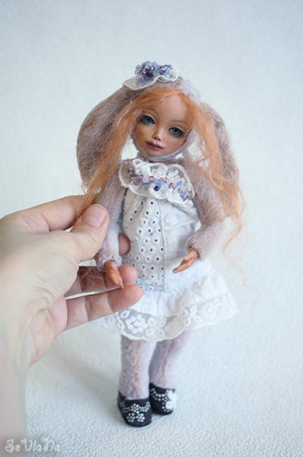 Мои авторские куколки-зайчоночки тедди долл